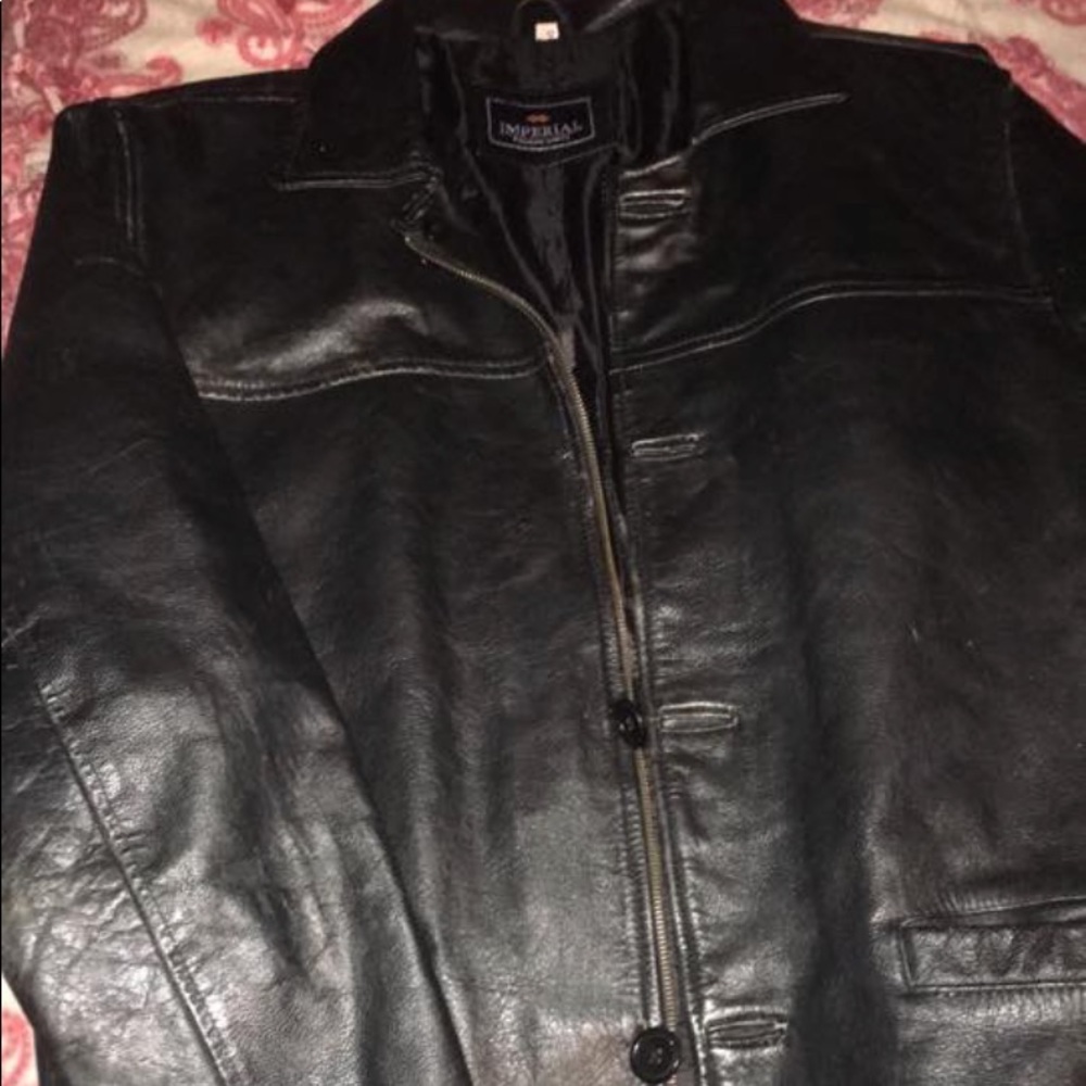 Men’s leather jacket